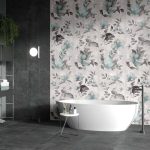 PIASTRELLE-RIVESTIMENTO-GRES-BAGNO-PORCELLANATO-SFONDI-DECORS-FIORE