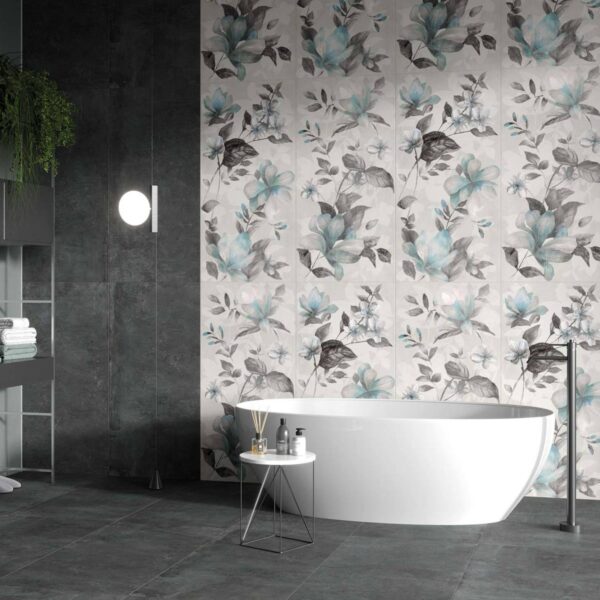 PIASTRELLE-RIVESTIMENTO-GRES-BAGNO-PORCELLANATO-SFONDI-DECORS-FIORE